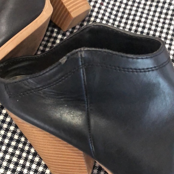 DV by Dolce Vita slide on mule heels black size 8 western style - Picture 7 of 8